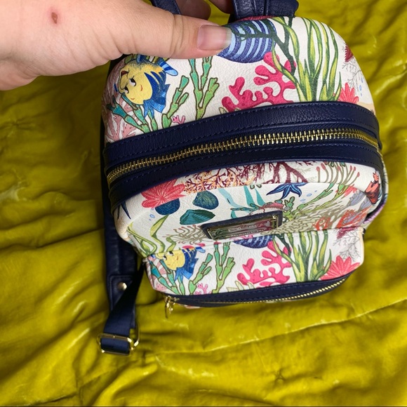 Loungefly Bags Loungefly Flounder And Sebastian Mini Backpack